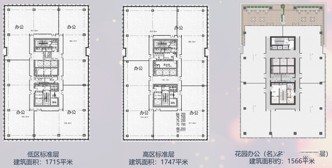 灿星大厦平面户型图